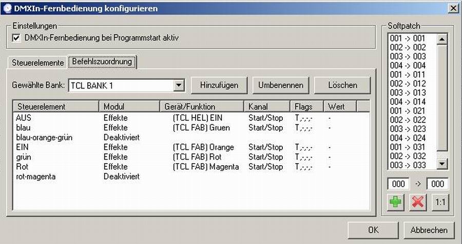 Abbildung 21:Die Befehlszuordnung