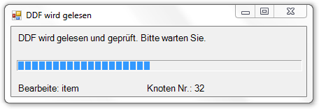 Abbildung 28:Prüfung des DDFs auf Fehler