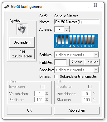 Abbildung 2:Die Konfigurationsansicht eines Geräts