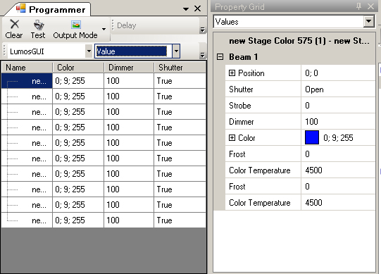 Abbildung 8:Value modus