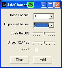 Duplicate Kanal Konfiguration
