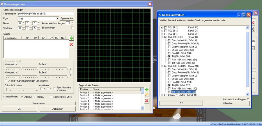 Abbildung 11:Die erste Bewegungsszene