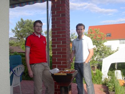 Grillparty vor der Nachtschicht