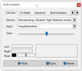 Abbildung 1.1:Audio Analyser Plugin