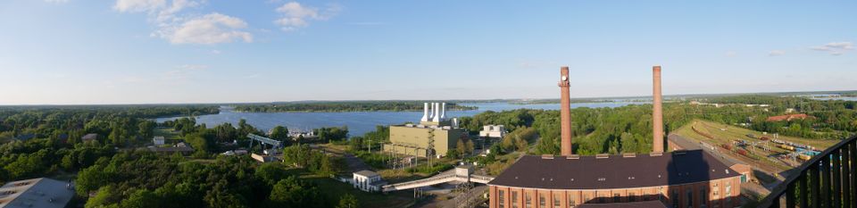 Panoramablick vom Turm