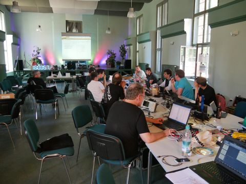 Der Pumpenhaus-Saal von innen