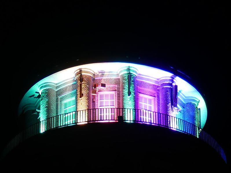 Datei:DMXC-Treffen 2017 Turm Nachtaufnahme 1.jpg