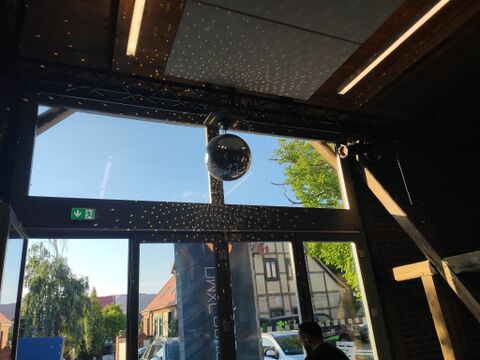 Nachhaltige Spiegelkugel