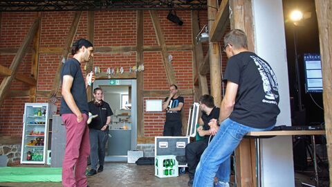 Vorbesprechung des nächsten Videos