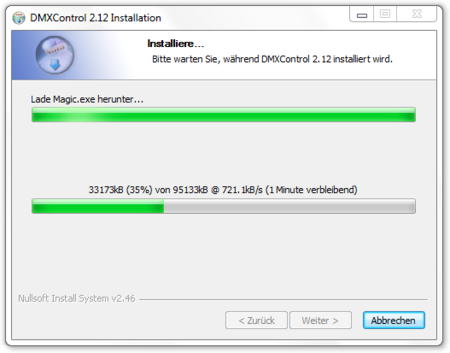 Abbildung 3.9:Download von Easy View