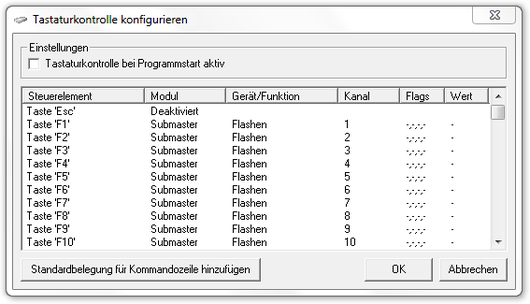 Abbildung 2:Das Konfigurationsfenster