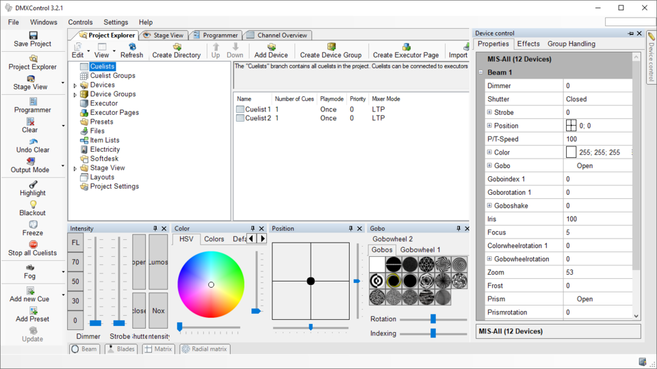 Abbildung 9:Gerätesteuerung ausgeklappt.