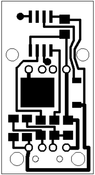 Die Ätzvorlage mit 300dpi
