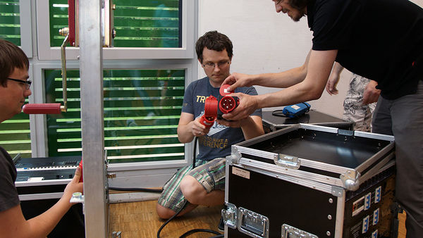 Abbildung 1:Arne's professioneller Stromverteiler mit einigen Messfunktionen